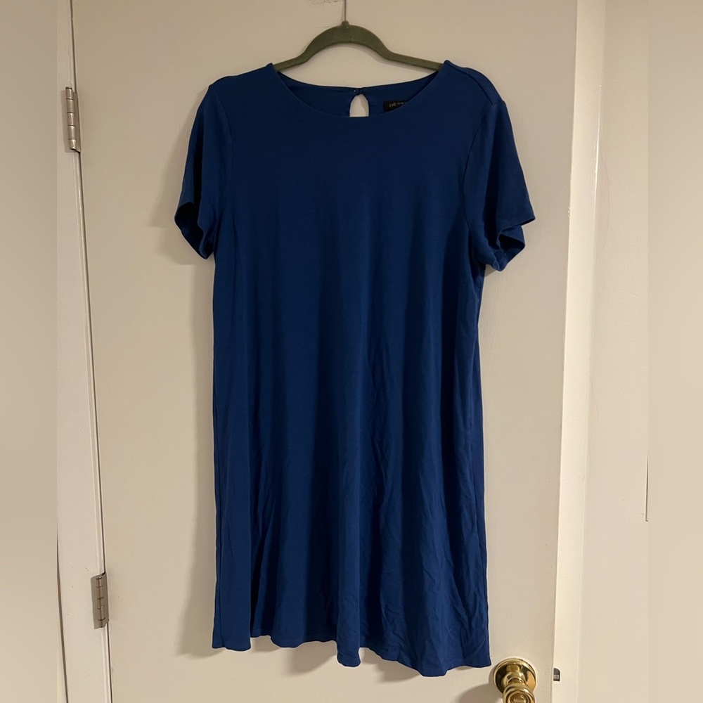J. Jill Classic Blue Mini Dress